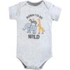 image:imageHudson Baby Unisex Baby Cotton Bodysuits Little Monkey 03 Months