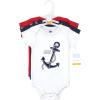 image:imageHudson Baby Unisex Baby Cotton Bodysuits Nautical Anchor 1218 Months