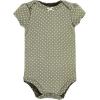 image:imageHudson Baby Unisex Baby Cotton Bodysuits Sage Floral Wreath 36 Months