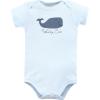 image:imageHudson Baby Unisex Baby Cotton Bodysuits Whaley Cute Polo 03 Months
