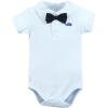 image:imageHudson Baby Unisex Baby Cotton Bodysuits Whaley Cute Polo 912 Months
