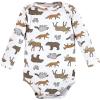 image:imageHudson Baby Unisex Baby Cotton BodysuitsAnimal Adventure