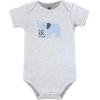 image:imageHudson Baby Unisex Baby Cotton BodysuitsBlue Elephant Peanut