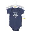 image:imageHudson Baby Unisex Baby Cotton BodysuitsBlue Elephant Peanut