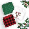 image:imageHudson Baby Unisex Baby Cotton BodysuitsBuffalo Christmoose