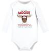 image:imageHudson Baby Unisex Baby Cotton BodysuitsBuffalo Christmoose