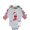 image:imageHudson Baby Unisex Baby Cotton BodysuitsChristmas Dog