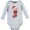 image:imageHudson Baby Unisex Baby Cotton BodysuitsChristmas Dog
