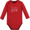 image:imageHudson Baby Unisex Baby Cotton BodysuitsChristmas Scene