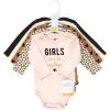 image:imageHudson Baby Unisex Baby Cotton BodysuitsCinnamon Hearts