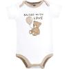 image:imageHudson Baby Unisex Baby Cotton BodysuitsDreamy Teddy