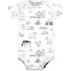 image:imageHudson Baby Unisex Baby Cotton BodysuitsFarm Friends