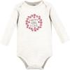image:imageHudson Baby Unisex Baby Cotton BodysuitsHappy Love