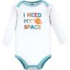 image:imageHudson Baby Unisex Baby Cotton BodysuitsHappy Planets
