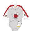 image:imageHudson Baby Unisex Baby Cotton BodysuitsHot Cocoa Vibes