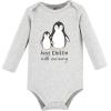 image:imageHudson Baby Unisex Baby Cotton BodysuitsJust Chillin Penguin