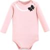 image:imageHudson Baby Unisex Baby Cotton BodysuitsLeopard Hearts