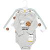 image:imageHudson Baby Unisex Baby Cotton BodysuitsMilk Cookies Pair