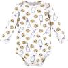 image:imageHudson Baby Unisex Baby Cotton BodysuitsNavy Milk and Cookie