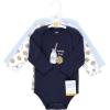 image:imageHudson Baby Unisex Baby Cotton BodysuitsNavy Milk and Cookie