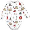 image:imageHudson Baby Unisex Baby Cotton BodysuitsNorth Pole