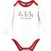 image:imageHudson Baby Unisex Baby Cotton BodysuitsNorth Pole