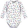 image:imageHudson Baby Unisex Baby Cotton BodysuitsRed Christmoose