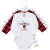 image:imageHudson Baby Unisex Baby Cotton BodysuitsRed Christmoose