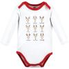 image:imageHudson Baby Unisex Baby Cotton BodysuitsSanta Reindeer
