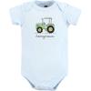 image:imageHudson Baby Unisex Baby Cotton BodysuitsTractor