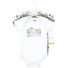 image:imageHudson Baby Unisex Baby Cotton BodysuitsWild Leaf Safari