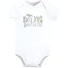 image:imageHudson Baby Unisex Baby Cotton BodysuitsWild Leaf Safari