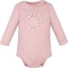 image:imageHudson Baby Unisex Baby Cotton LongSleeve Bodysuits 3PackLittle Love Fawn