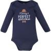 image:imageHudson Baby Unisex Baby Cotton LongSleeve Bodysuits 5PackHandsome Like Daddy