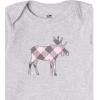 image:imageHudson Baby Unisex Baby Cotton Longsleeve Bodysuits Pink Moose 36 Months US