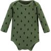 image:imageHudson Baby Unisex Baby Thermal Long Sleeve Bodysuits SnowflakeBear Tree