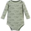 image:imageHudson Baby Unisex Baby Thermal Long Sleeve Bodysuits SnowflakeSage Dinosaur