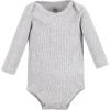 image:imageHudson Baby Unisex Baby Thermal Long Sleeve Bodysuits SnowflakeSnowflake