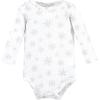 image:imageHudson Baby Unisex Baby Thermal Long Sleeve Bodysuits SnowflakeSnowflake
