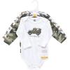 image:imageHudson Baby babyboys Cotton Longsleeve Bodysuits 3packAnimal Adventure