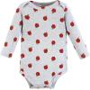image:imageHudson Baby babyboys Cotton Longsleeve Bodysuits 3packApple Orchard