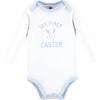 image:imageHudson Baby babyboys Cotton Longsleeve Bodysuits 3packBoy First Valentine Easter