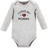 image:imageHudson Baby babyboys Cotton Longsleeve Bodysuits 3packBuffalo Plaid Family