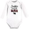 image:imageHudson Baby babyboys Cotton Longsleeve Bodysuits 3packBuffalo Plaid Family