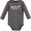 image:imageHudson Baby babyboys Cotton Longsleeve Bodysuits 3packConstruction Work