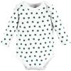 image:imageHudson Baby babyboys Cotton Longsleeve Bodysuits 3packCutest Clover