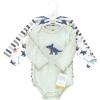 image:imageHudson Baby babyboys Cotton Longsleeve Bodysuits 3packDino Friends