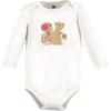 image:imageHudson Baby babyboys Cotton Longsleeve Bodysuits 3packFall Squirrel