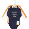 image:imageHudson Baby babyboys Cotton Longsleeve Bodysuits 3packFall Winter Sports