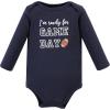 image:imageHudson Baby babyboys Cotton Longsleeve Bodysuits 3packFootball Huddles